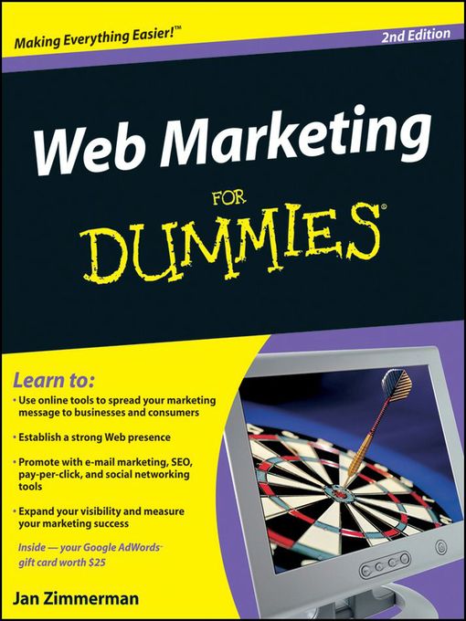 Title details for Web Marketing For Dummies® by Jan Zimmerman - Available